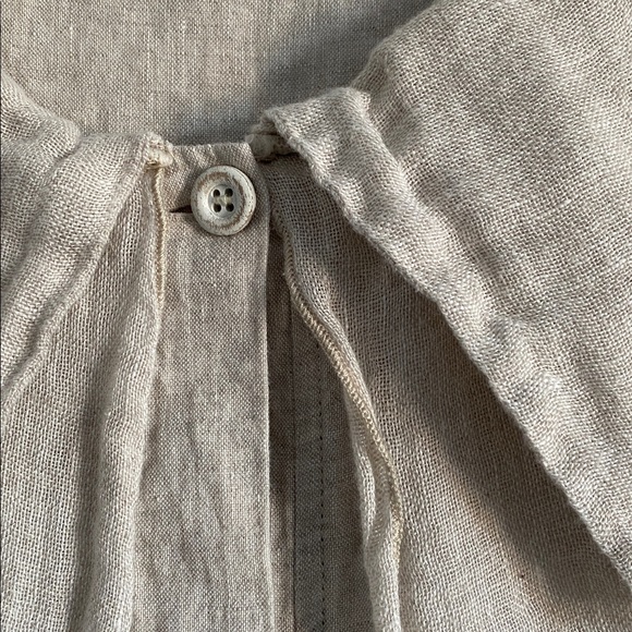 Ingrid Munt Linen Collar Dress / Duster - Picture 6 of 8